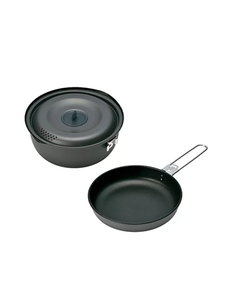 Cooksets | Snow Peak Aluminum Non-stick Cooker 1000