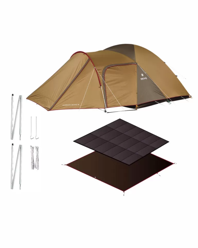 2-4 Person | Tent Accessories | Snow Peak Amenity Dome Medium Tent Set