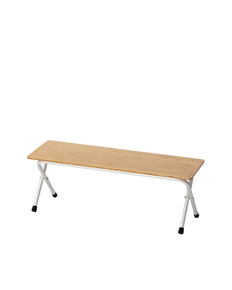 Tables | Chairs | Snow Peak Bamboo Folding Bench Long
