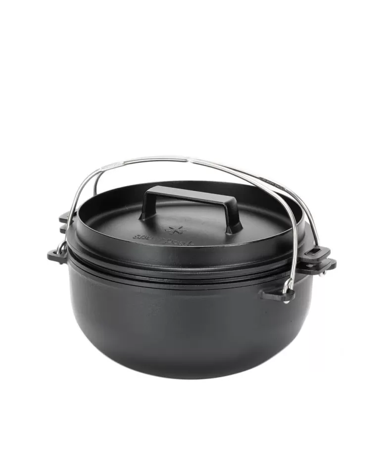 Takibi For Cooking | Cast Iron | Snow Peak Cast Iron Oven 26cm