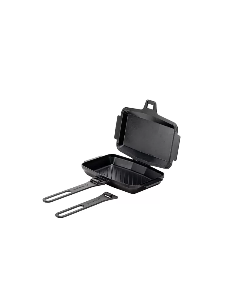 Cast Iron | Snow Peak Cast Iron Sandwich Skillet