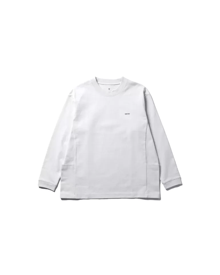 Tops | Snow Peak Heavy Cotton Border Long Sleeve T-Shirt