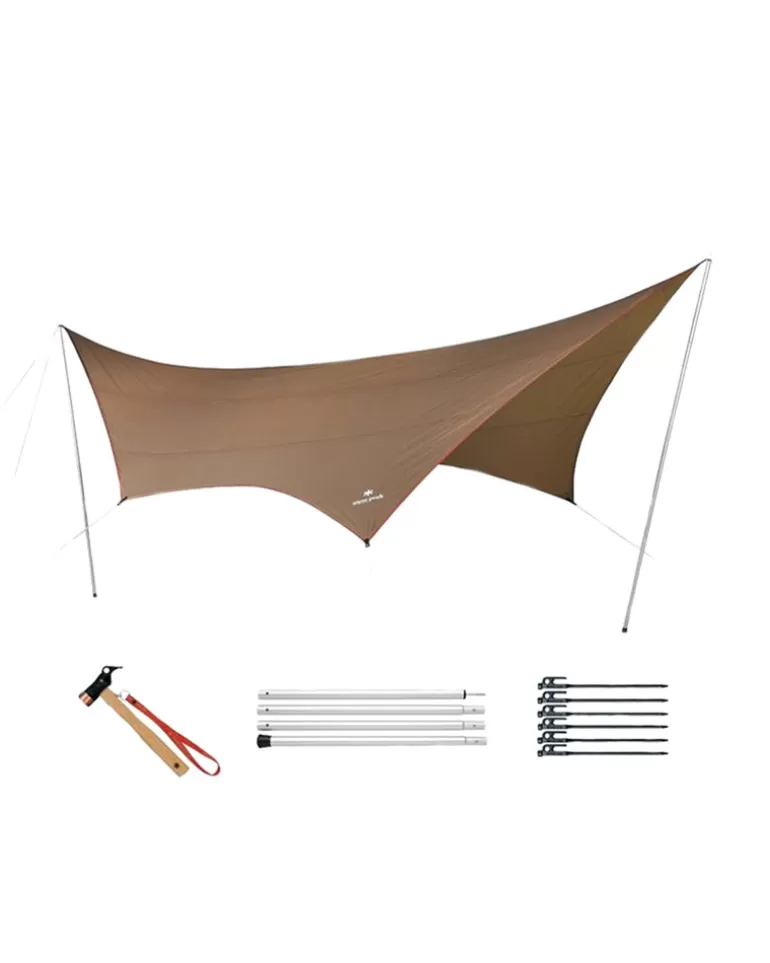 2-4 Person | 2-4 Person | Snow Peak Hexa Tarp Pro Set M
