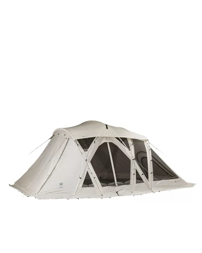 4-6 Person | 4-8 Person | Snow Peak Living Shell Long Pro. in Ivory