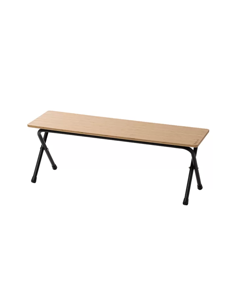 Tables | Chairs | Snow Peak Long Bamboo Folding Shelf Light
