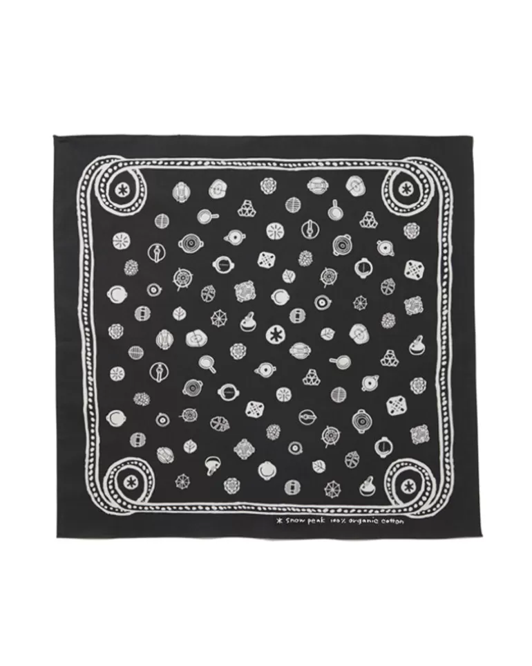 Accessories | Snow Peak Organic Cotton Dot Bandana