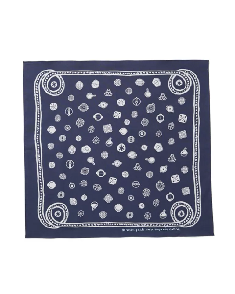 Accessories | Snow Peak Organic Cotton Dot Bandana