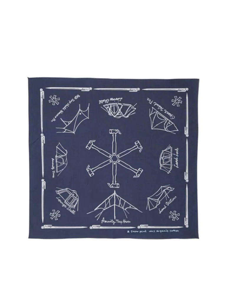 Accessories | Snow Peak Organic Cotton Noasobi Bandana