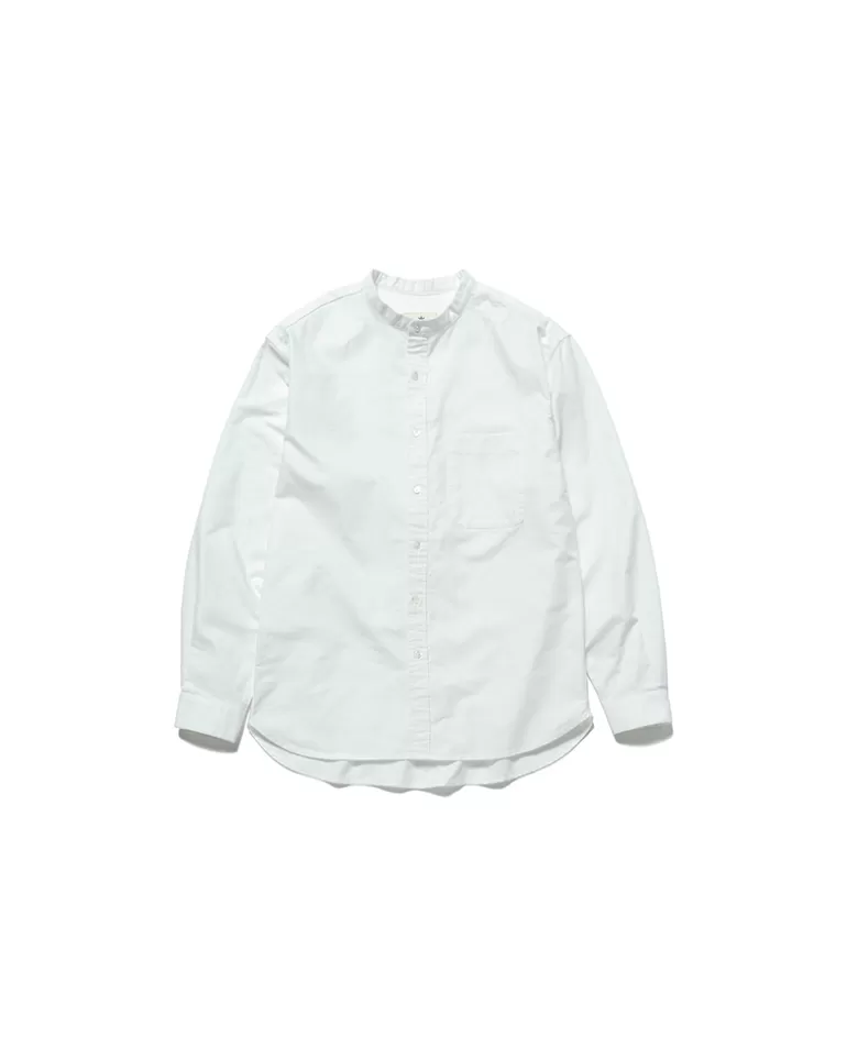 Tops | Snow Peak Organic Cotton OX Stand Collar Shirt
