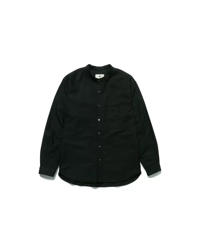 Tops | Snow Peak Organic Cotton OX Stand Collar Shirt