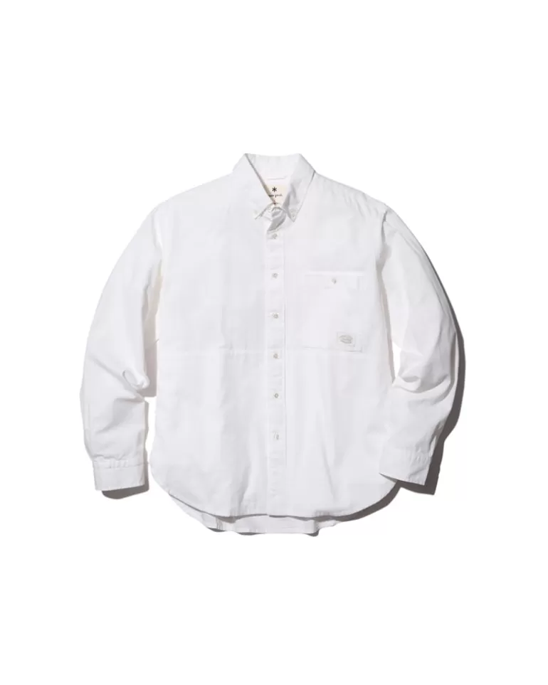 Tops | Snow Peak Organic Cotton Poplin Button-Down Shirt