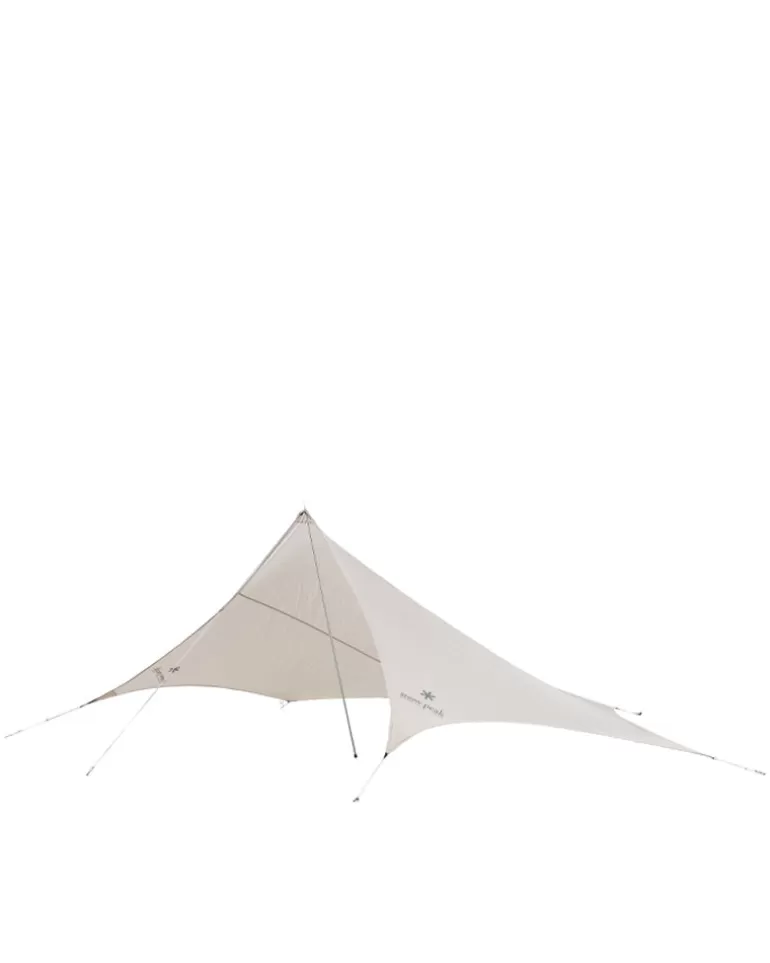 2-4 Person | 2-4 Person | Snow Peak Penta Tarp in Ivory