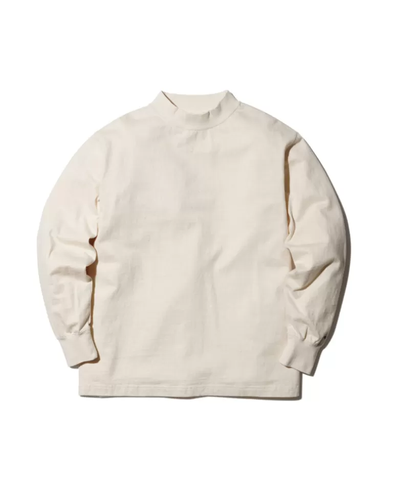 Tops | Snow Peak Recycled Cotton Mockneck Long Sleeve T-Shirt