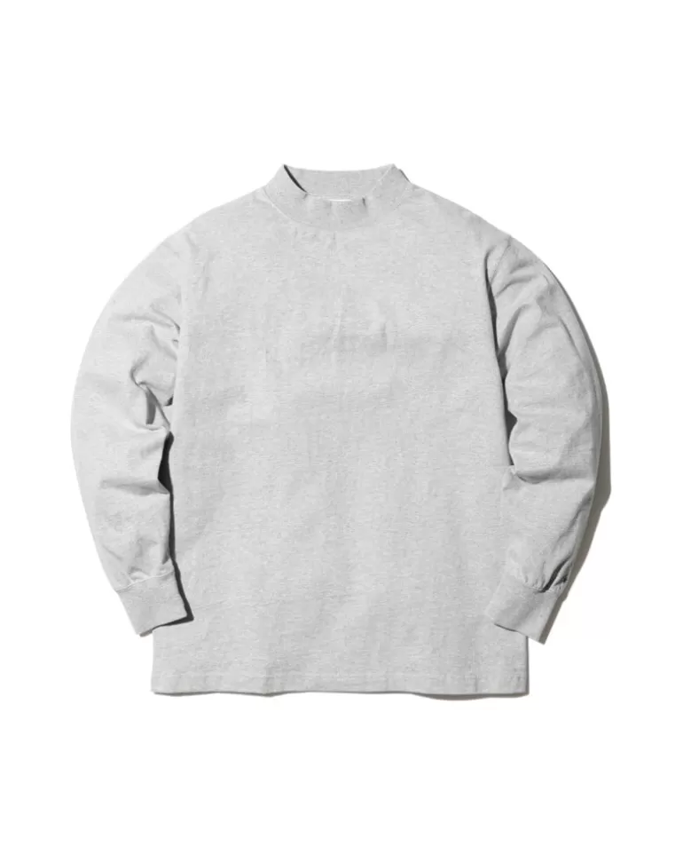 Tops | Snow Peak Recycled Cotton Mockneck Long Sleeve T-Shirt