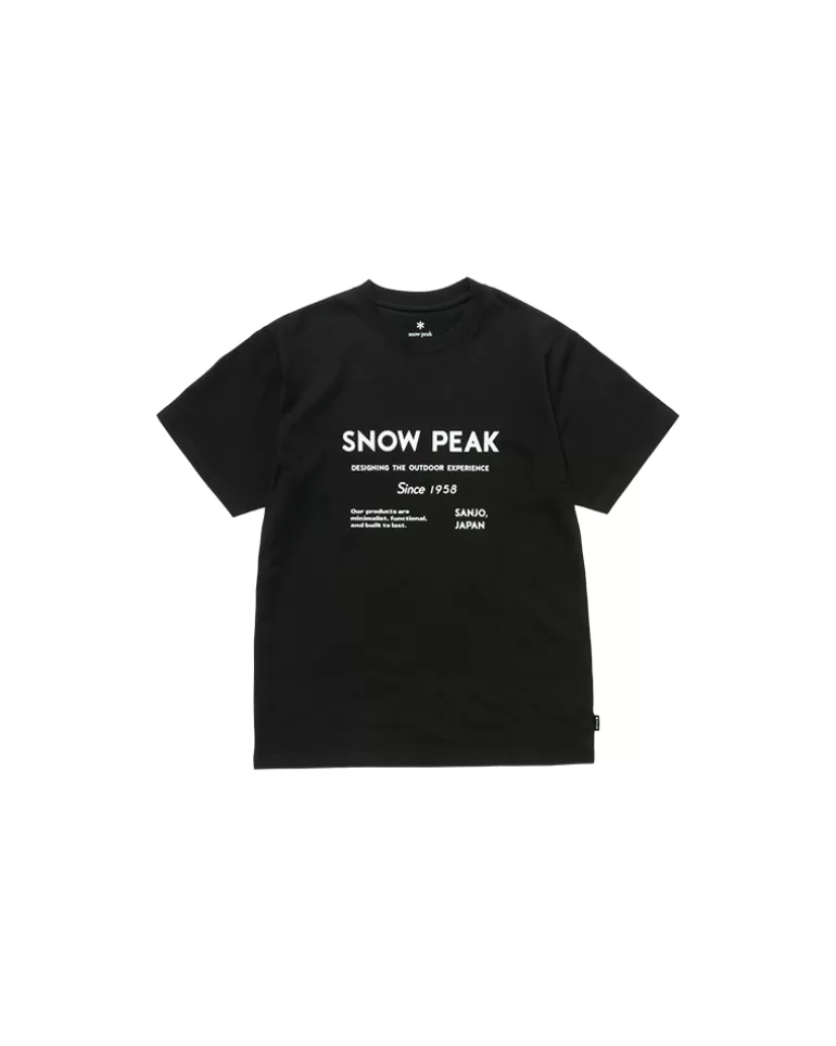 Tops | Snow Peak SP Typography T-Shirt