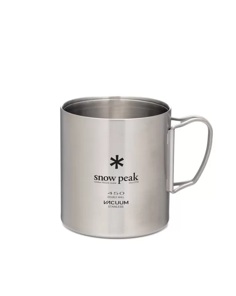 Mugs | Snow Peak Stainless Vacuum-Insulated Mug in 450ml