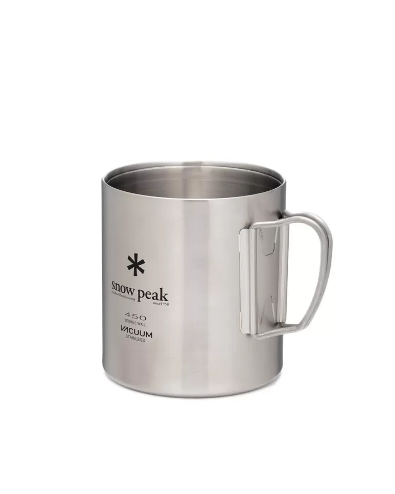 Mugs | Snow Peak Stainless Vacuum-Insulated Mug in 450ml