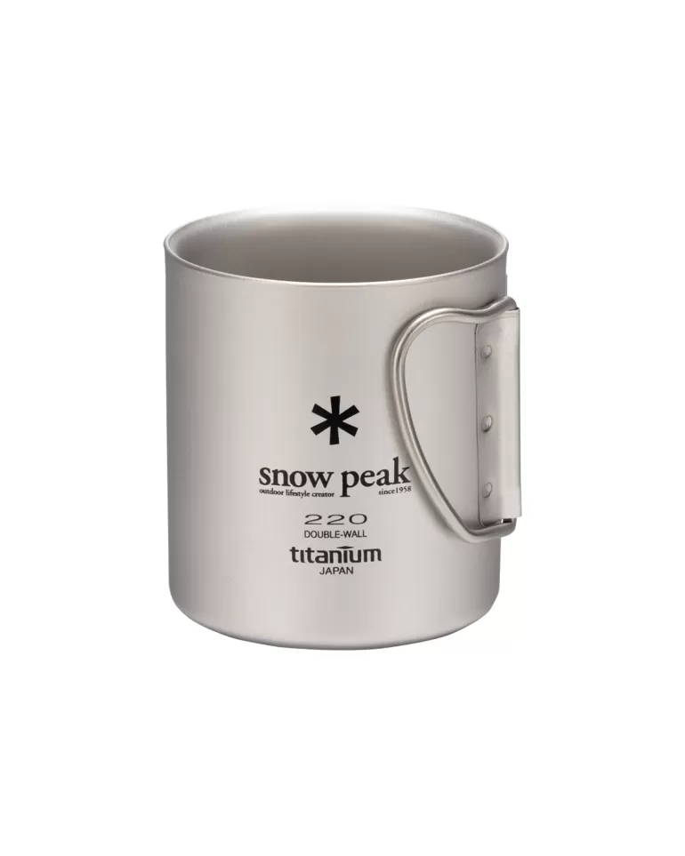 Mugs | Snow Peak Ti -Double 220 Mug