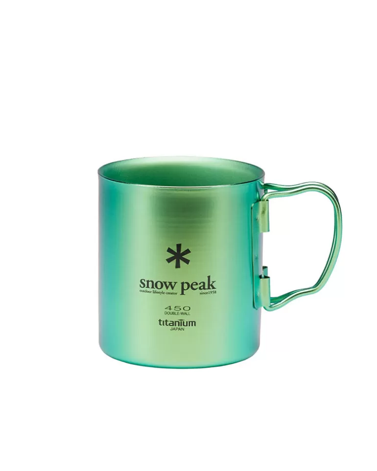 Mugs | Snow Peak Ti-Double 450 Anodized Mug