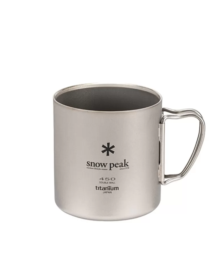 Mugs | Snow Peak Ti-Double 450 Mug