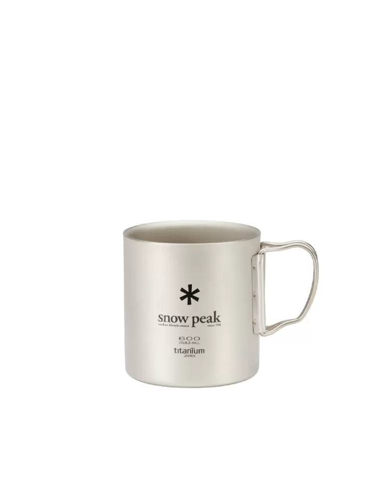 Mugs | Snow Peak Ti-Double 600 Mug