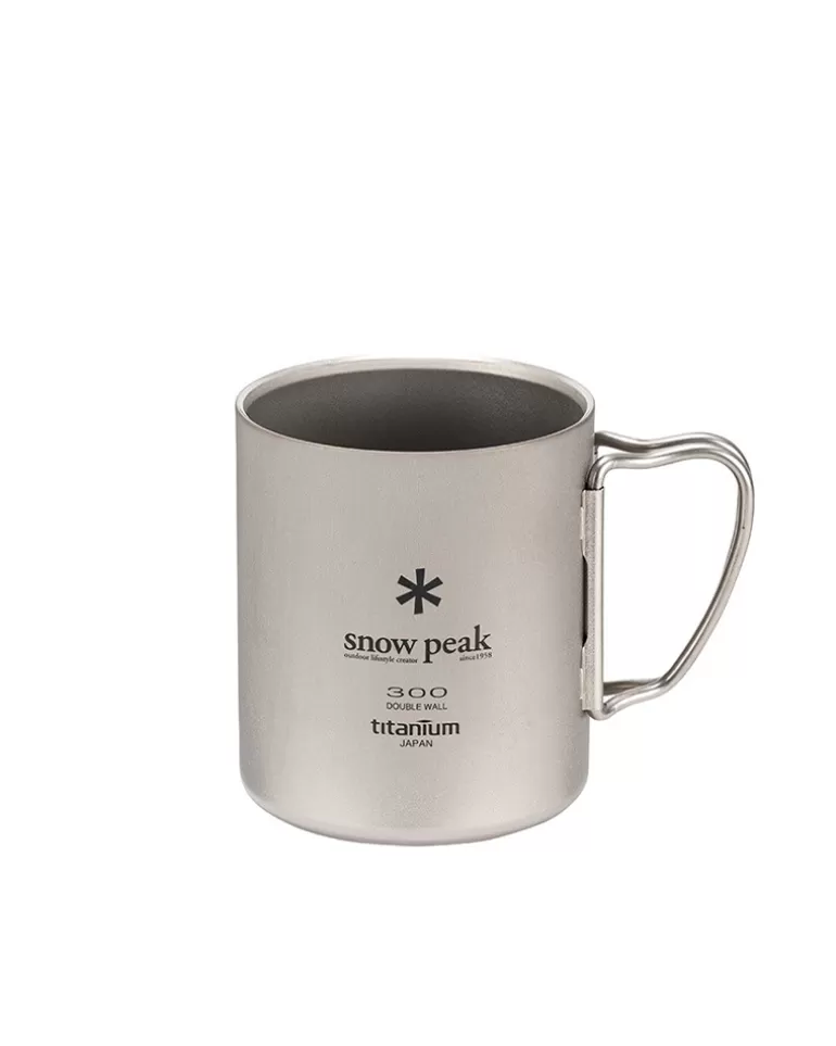 Mugs | Snow Peak Ti-Double 300 Mug