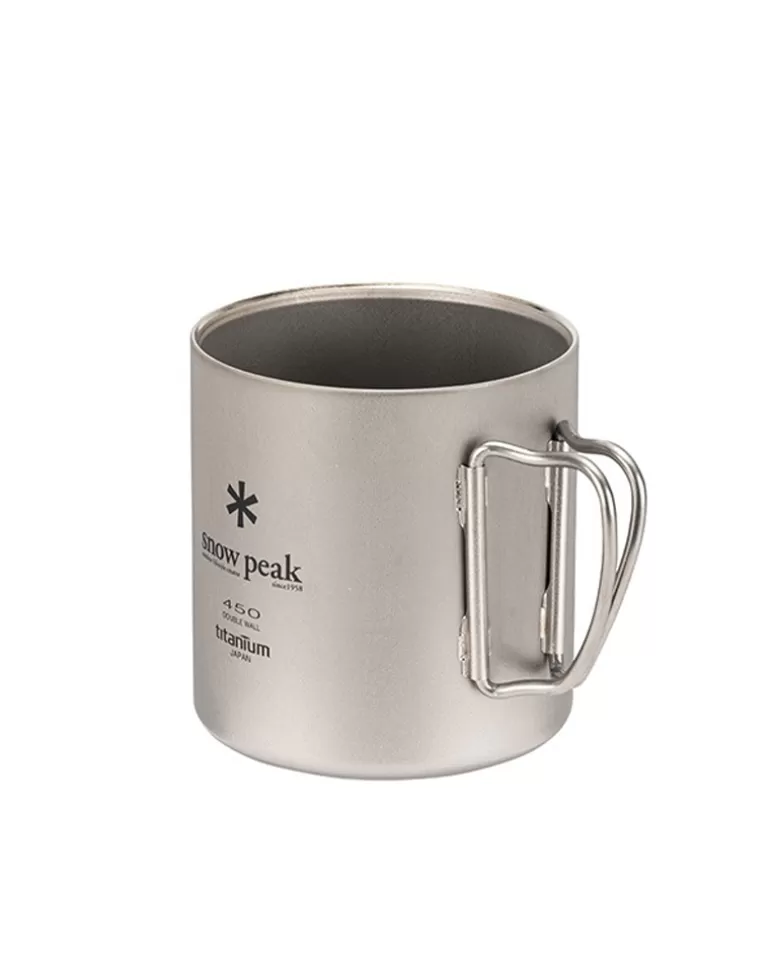 Mugs | Snow Peak Ti-Double 450 Mug