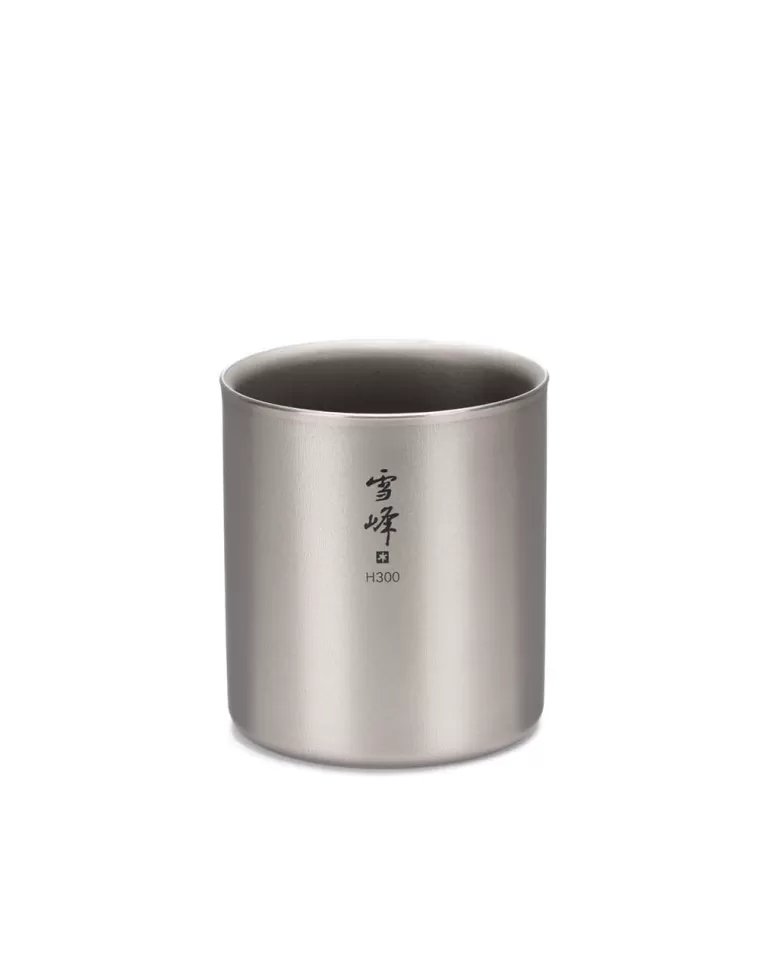 Mugs | Snow Peak Ti-Double H300 Stacking Mug