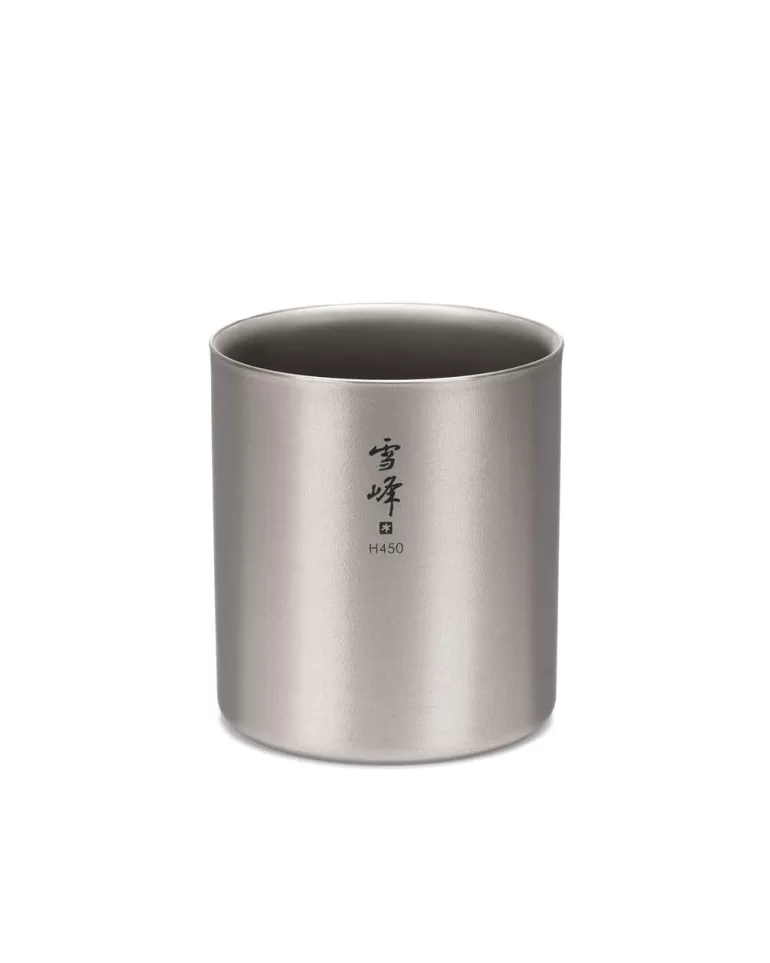 Mugs | Snow Peak Ti-Double H450 Stacking Mug