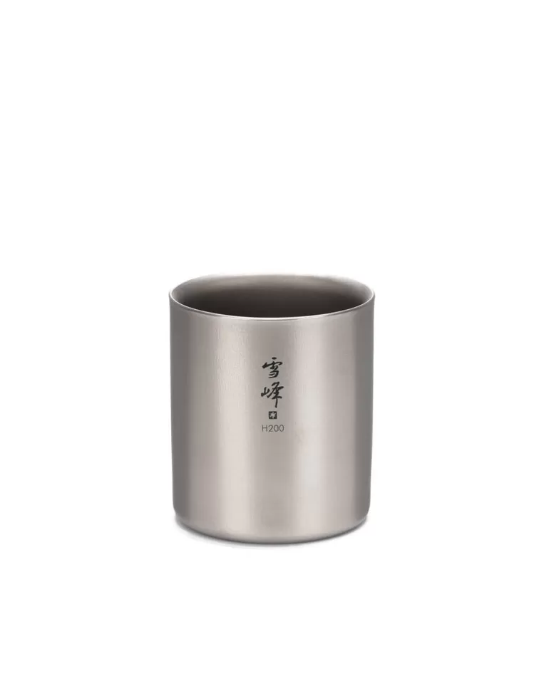 Mugs | Snow Peak Ti-Double H200 Stacking Mug