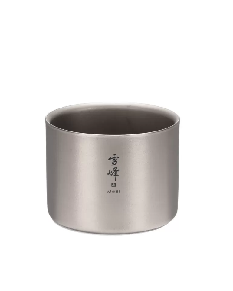 Mugs | Snow Peak Ti-Double M400 Stacking Mug
