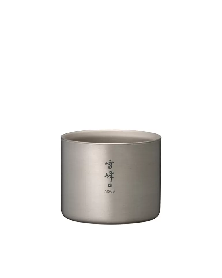 Mugs | Snow Peak Ti-Double M200 Stacking Mug