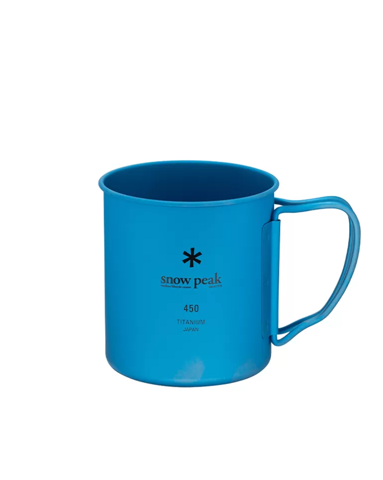 Cups | Snow Peak Ti-Single 450 Anodized Cup