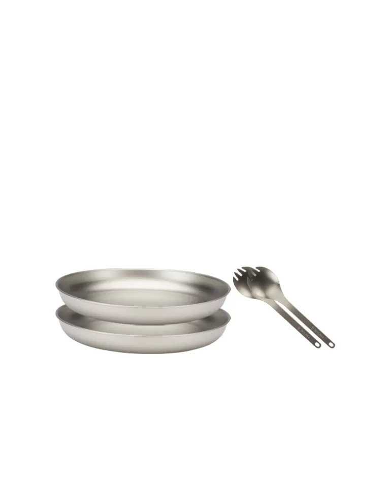 Sets & Kits | Sets | Snow Peak Titanium Dining Set