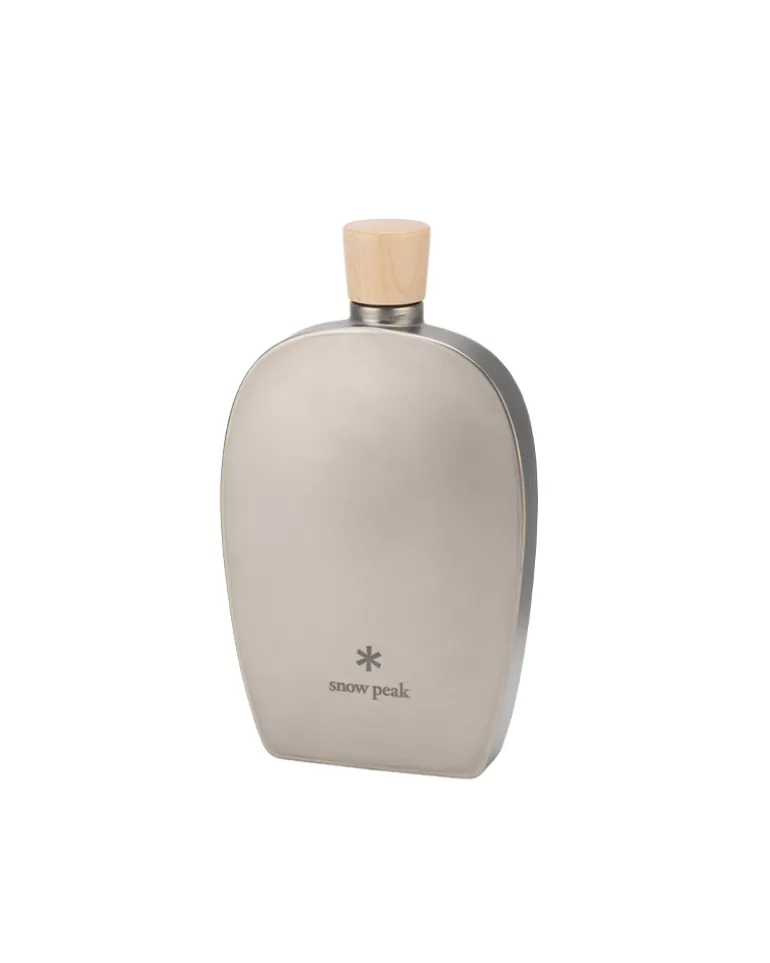 Flasks | Snow Peak Titanium Flask in 250 mL