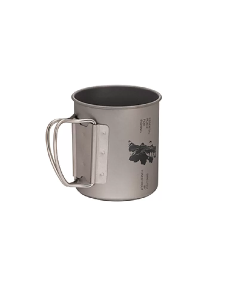 Mugs | Snow Peak Toned Trout Ti-Single 300 Cup
